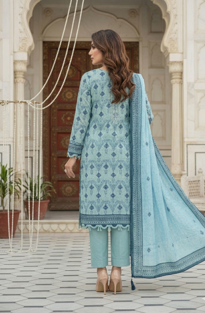 Trendy Digital Printed Lawn 3 Piece Suit