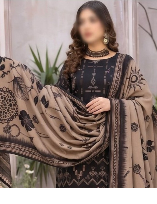 Women’s Printed Lawn Suit 3PC Summer Collection – Unstitched