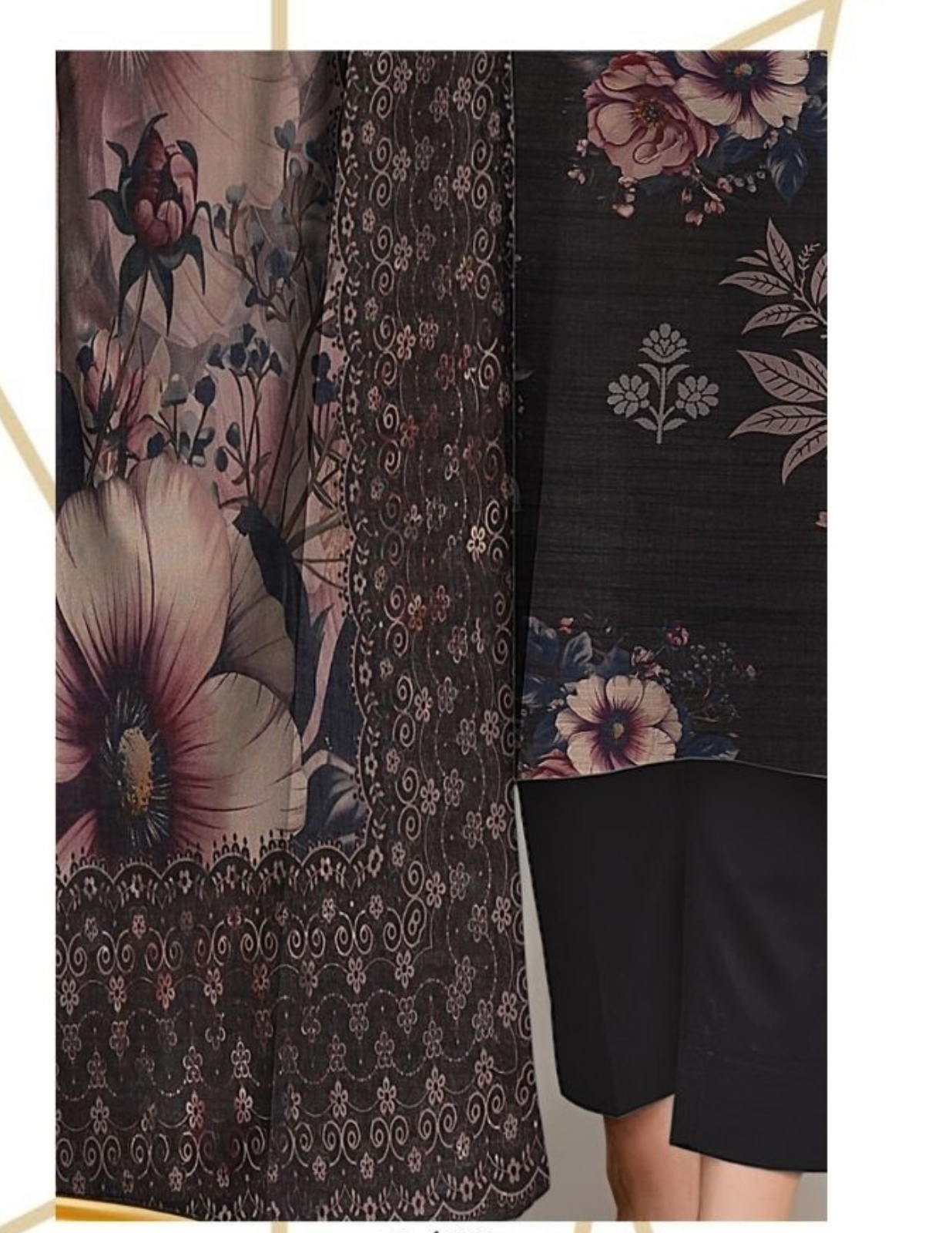 Premium Printed Lawn Summer Suit (Unstitched)