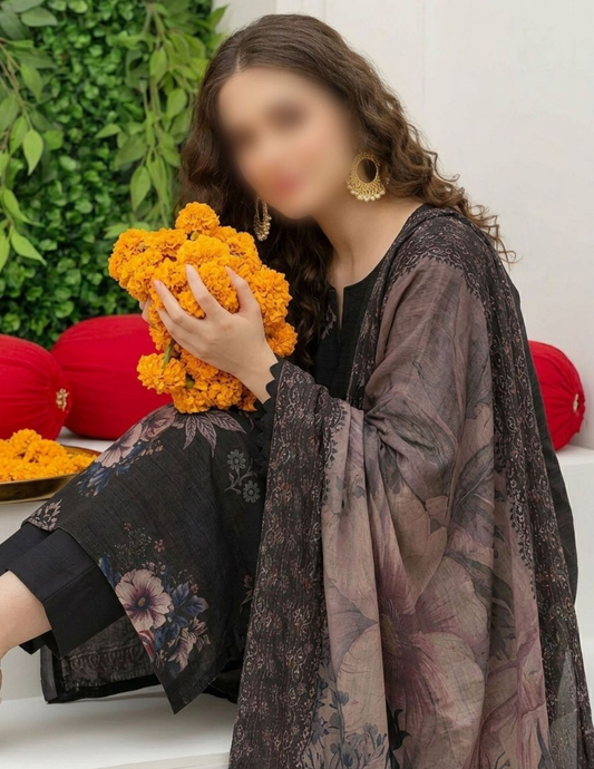 Premium Printed Lawn Summer Suit (Unstitched)