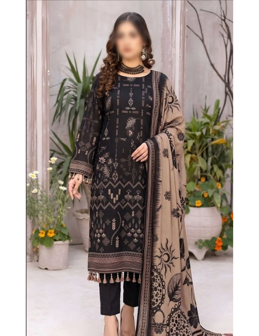 Women’s Printed Lawn Suit 3PC Summer Collection – Unstitched