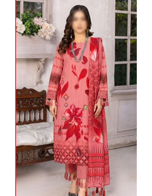 Women’s Lawn Suit 3 Piece Collection