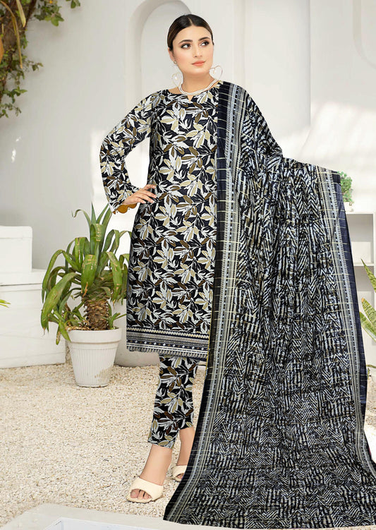 Summer End Sale 3-PC Premium pure lawn digital printed shirt with Lawn dupatta(Unstitched)
