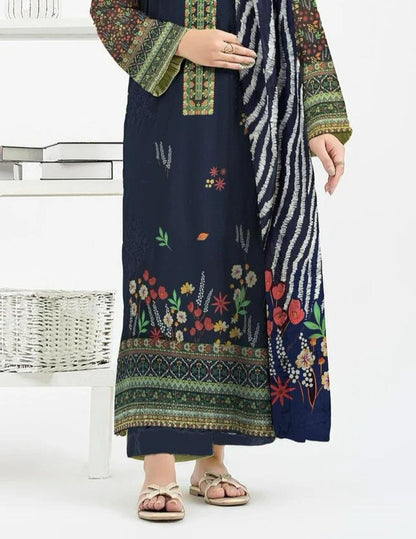 3-Piece Premium Digital Printed Lawn Suit(Unstitched)